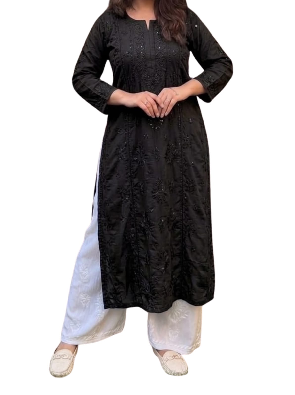 Meher Chanderi Panel Kurti