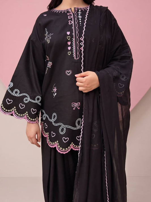 Roman Chanderi Silk Suit Set