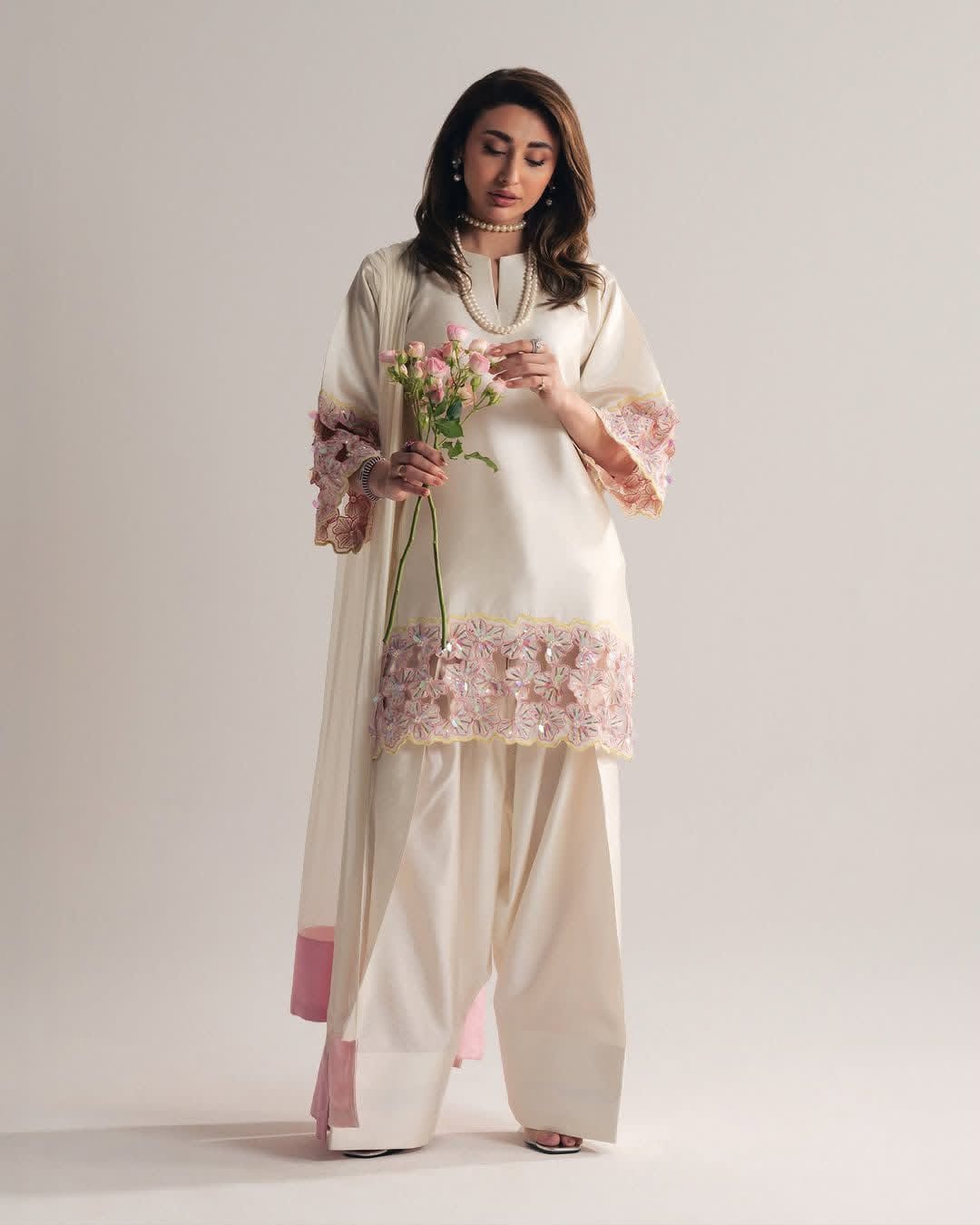 Heavy Crepe & Silk Set