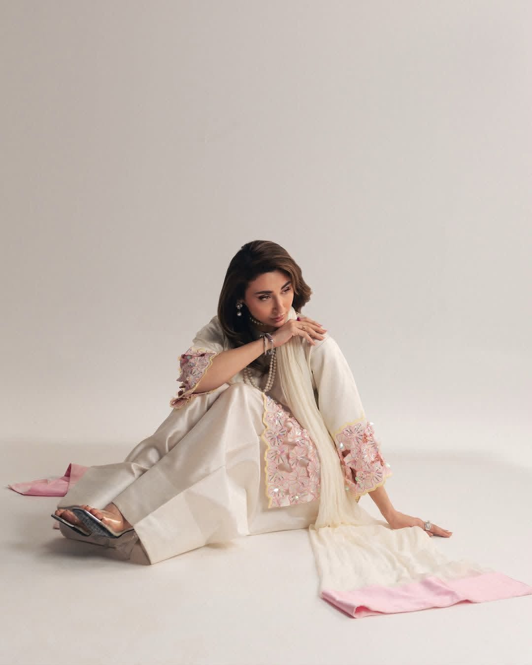 Heavy Crepe & Silk Set