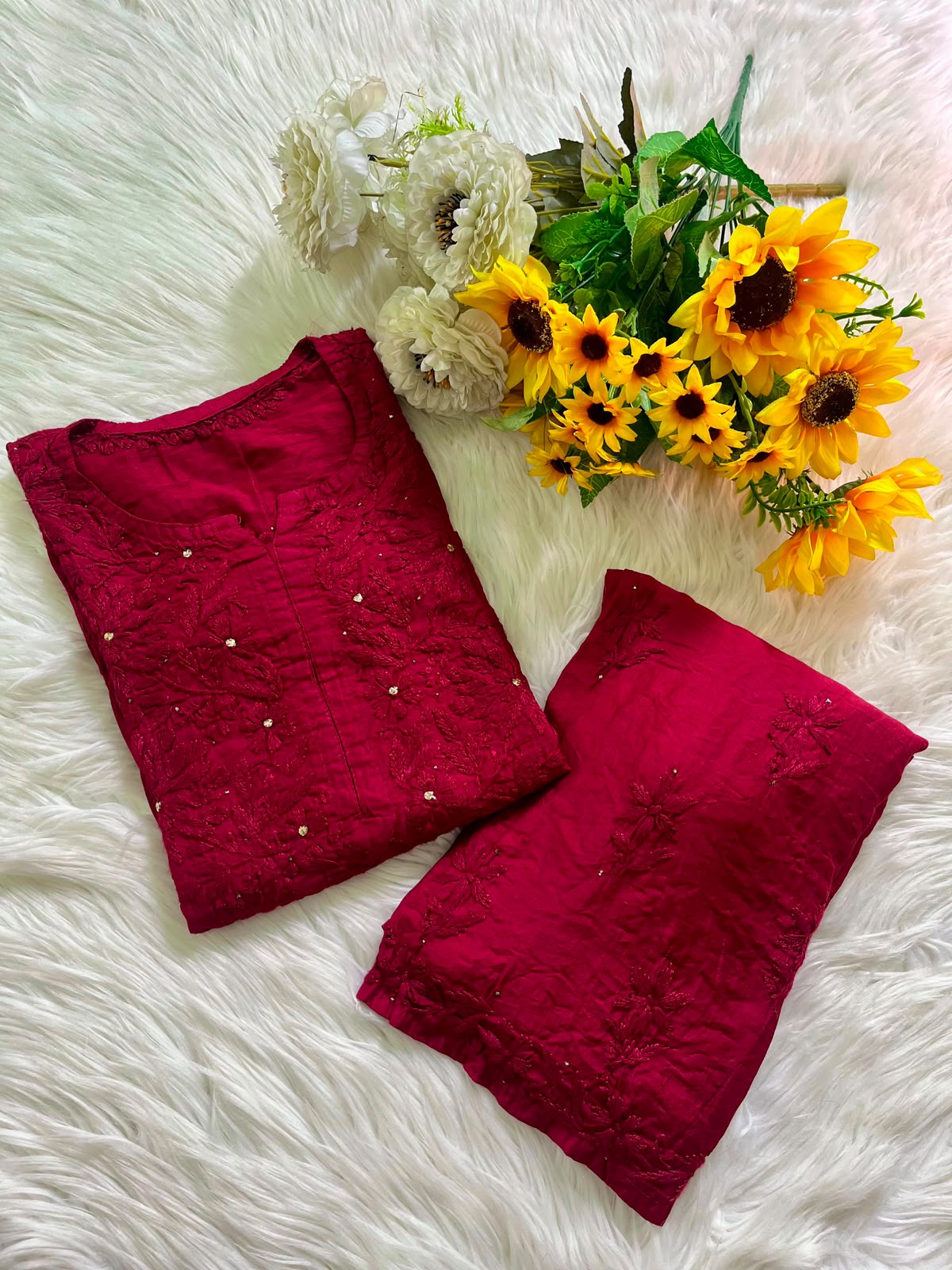 EXCLUSIVE CHANDERI 2-PIECE SET