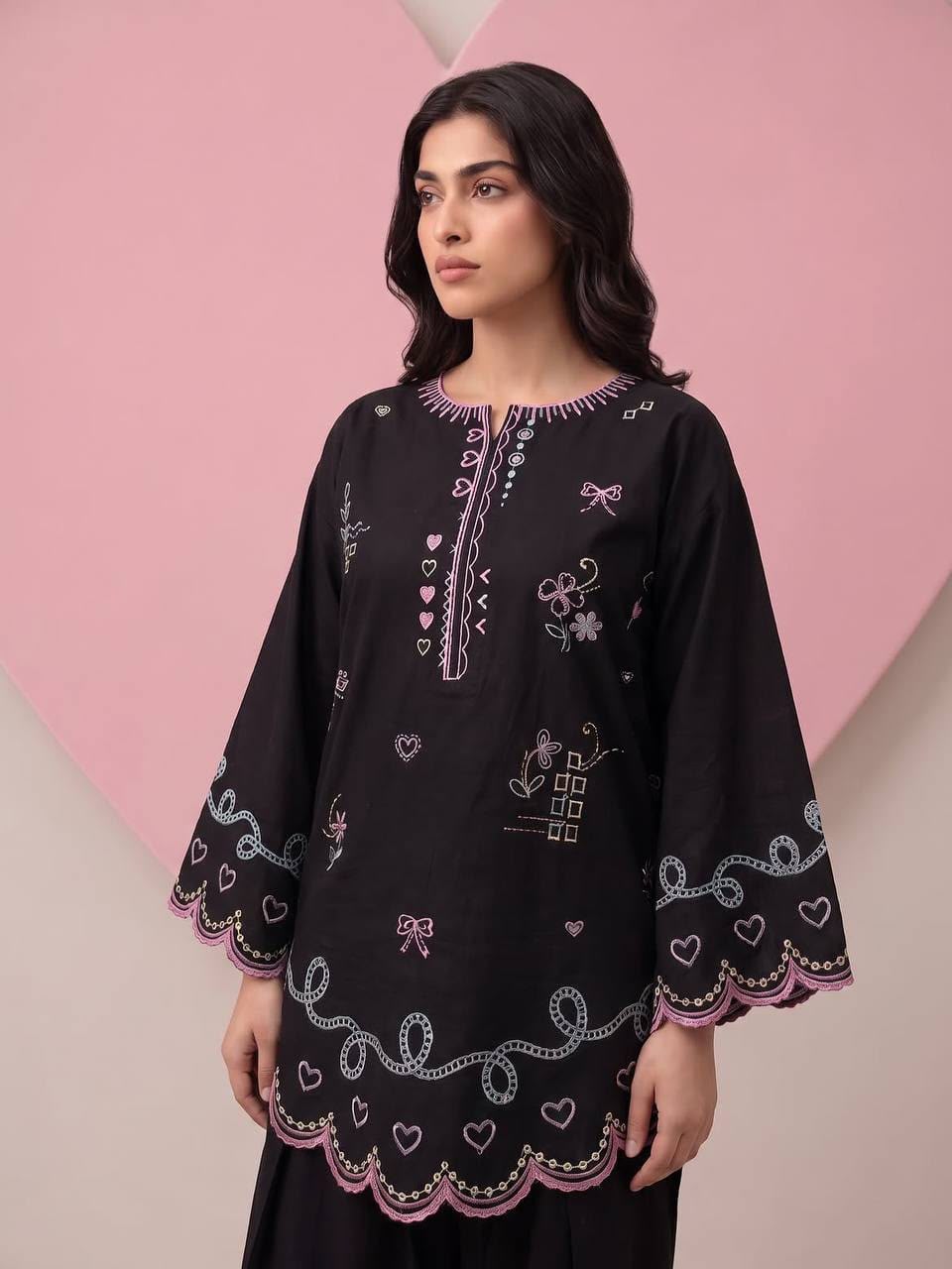 Roman Chanderi Silk Suit Set